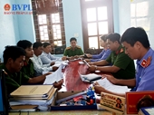 Trực tiếp kiểm sát công tác thi hành án hình sự tại huyện Vĩnh Hưng