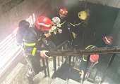Cảnh sát giải cứu 12 người dân thoát khỏi đám cháy tại TP Hồ Chí Minh
