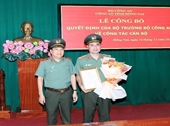 Thượng tá Nguyễn Mạnh Toàn giữ chức Thủ trưởng Cơ quan An ninh điều tra Công an tỉnh Đồng Nai