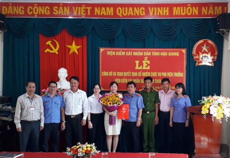 Bổ nhiệm Phó Viện trưởng VKSND cấp huyện