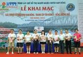 Giải Tennis ủng hộ quỹ người nghèo huyện Nam Đông