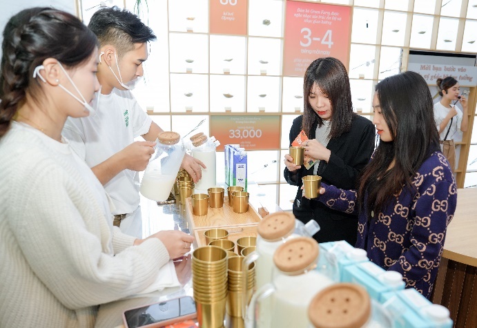 Vinamilk gây ấn tượng với màn ra mắt sữa tươi Green Fram hội tụ công nghệ đột phá