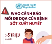 WHO cảnh báo mối đe dọa của bệnh sốt xuất huyết