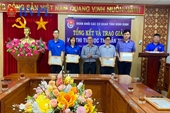 Đoàn viên Chi đoàn VKSND tỉnh Bình Định đạt giải tại hội thi Tin học trẻ