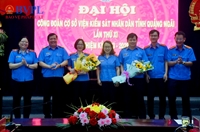 Công đoàn VKSND tỉnh Quảng Ngãi và nhiều đoàn viên được khen thưởng