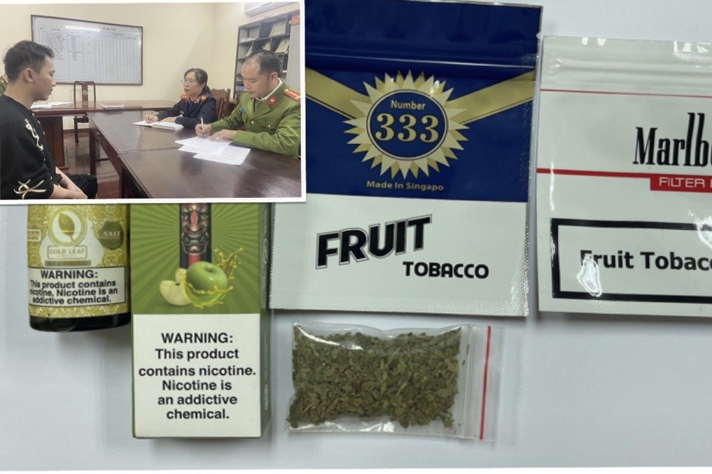 Bắt tạm giam đối tượng chuyên bán ma tuý Tobaco cho trẻ vị thành niên