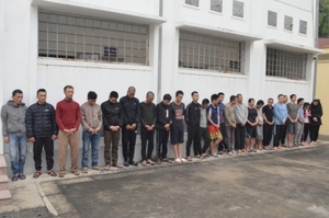 Bắt giữ hàng chục đối tượng liên quan đến ma túy