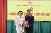 Bổ nhiệm Phó viện trưởng VKSND tỉnh Hà Tĩnh