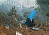 Máy bay quân sự gặp nạn tại Quảng Nam khi đang bay huấn luyện
