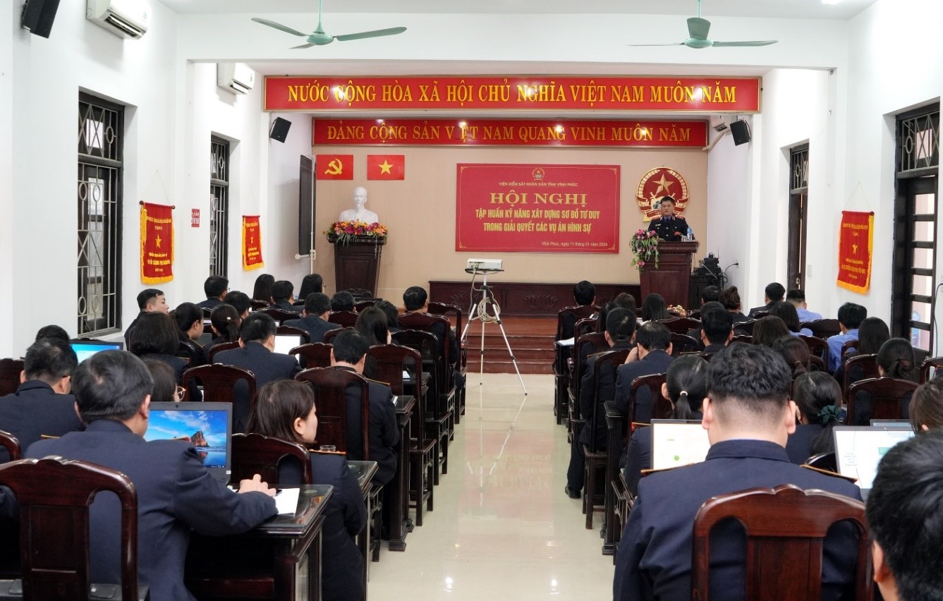 Tập huấn “Kỹ năng xây dựng sơ đồ tư duy trong giải quyết các vụ án hình sự”