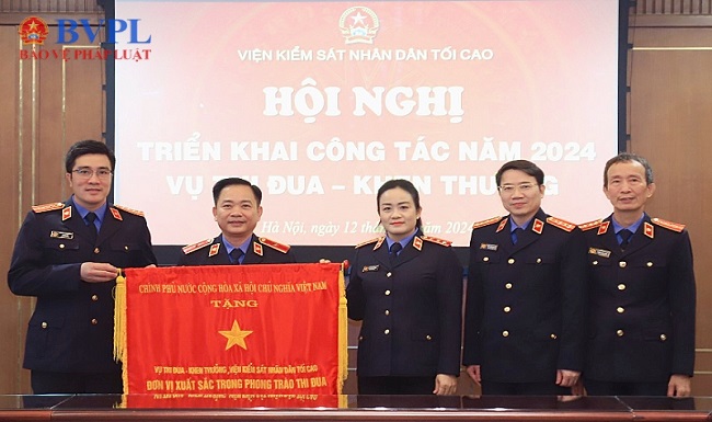 Vụ 16, VKSND tối cao Hoàn thành xuất sắc công tác thi đua - khen thưởng