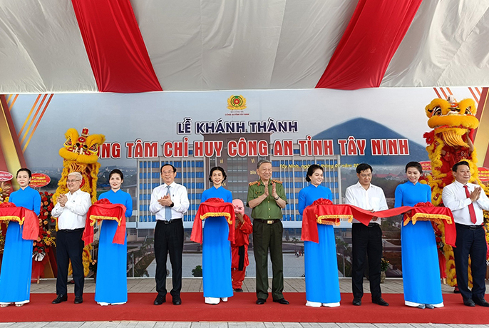 Khánh thành Trung tâm chỉ huy Công an tỉnh Tây Ninh