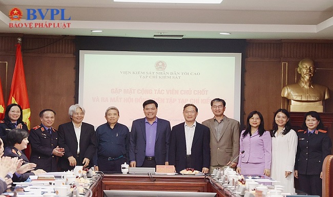 Gặp mặt cộng tác viên chủ chốt và ra mắt Hội đồng biên tập Tạp chí Kiểm sát