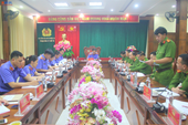 VKSND tỉnh Nghệ An kiểm sát đột xuất trại giam có phạm nhân tự sát