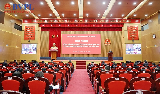 Đảng bộ VKSND tối cao triển khai nhiệm vụ công tác Đảng năm 2024