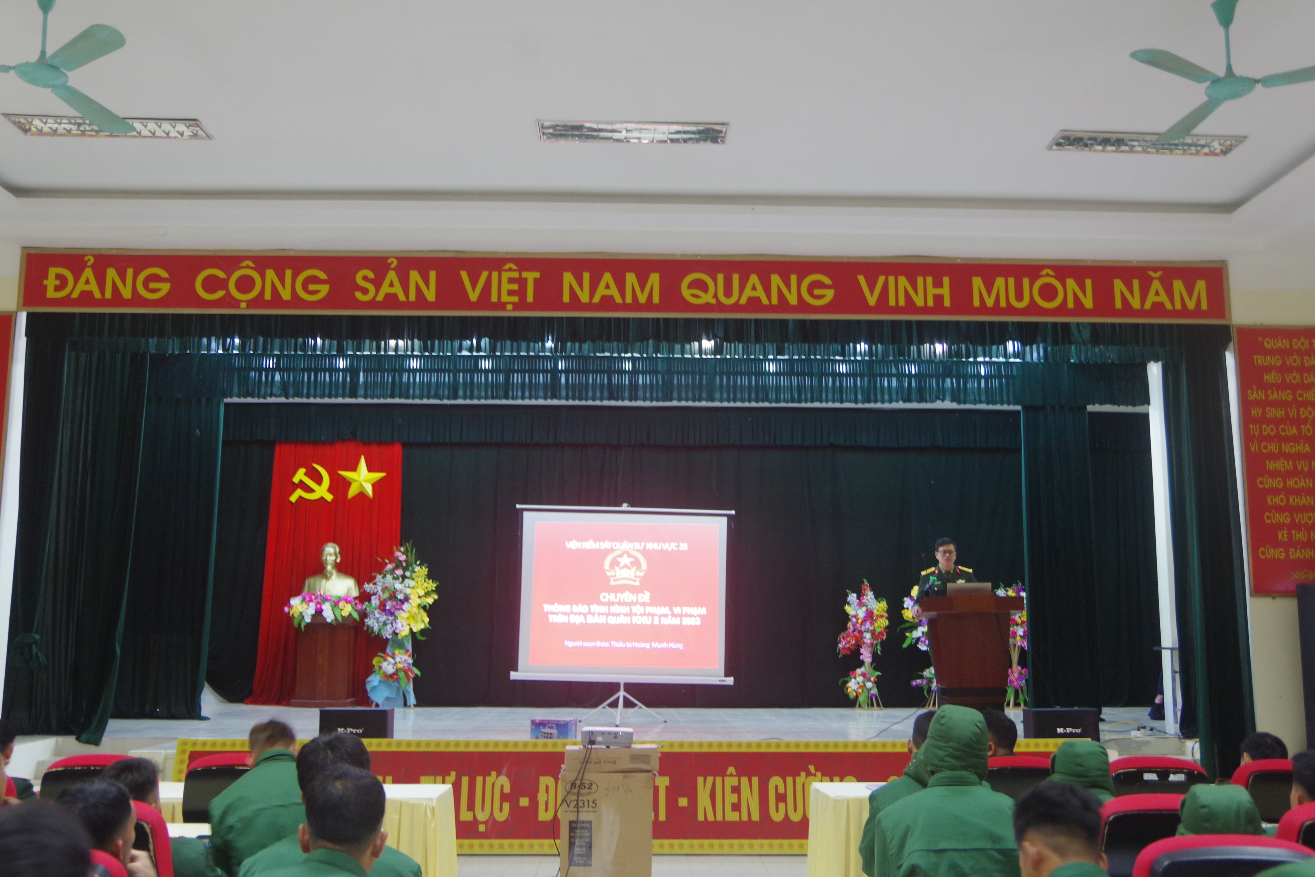 VKSQS khu vực 23 tuyên truyền pháp luật về giao thông đường bộ và tác hại rượu bia