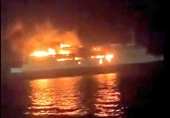 Tàu dầu Anh bốc cháy ở Vịnh Aden sau khi trúng tên lửa của Houthi