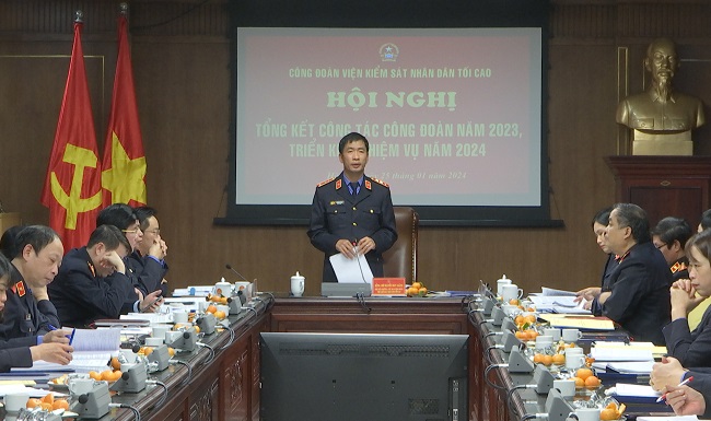 Công đoàn VKSND tối cao đạt được nhiều kết quả nổi bật trong năm 2023