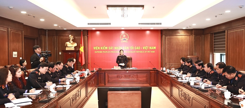 Ban Chỉ đạo thực hiện dân chủ ở cơ sở ngành Kiểm sát nhân dân triển khai công tác năm 2024