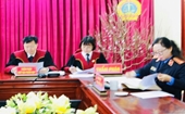 VKSND tỉnh Điện Biên tham gia phiên họp xét giảm thời hạn chấp hành án phạt tù cho 371 phạm nhân dịp Tết Nguyên đán
