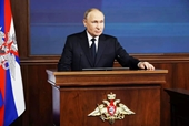 Tổng thống Putin nhận được sự tín nhiệm của gần 79 người Nga