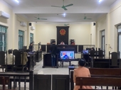 VKSND TP Hà Tĩnh phối hợp tổ chức 3 phiên tòa xét xử trực tuyến