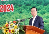 Chủ tịch nước dự Lễ phát động Tết trồng cây Đời đời nhớ ơn Bác Hồ