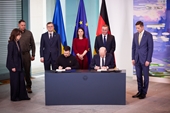 Đức, Pháp cùng ký thỏa thuận an ninh dài hạn với Ukraine kèm khoản viện trợ quân sự khủng