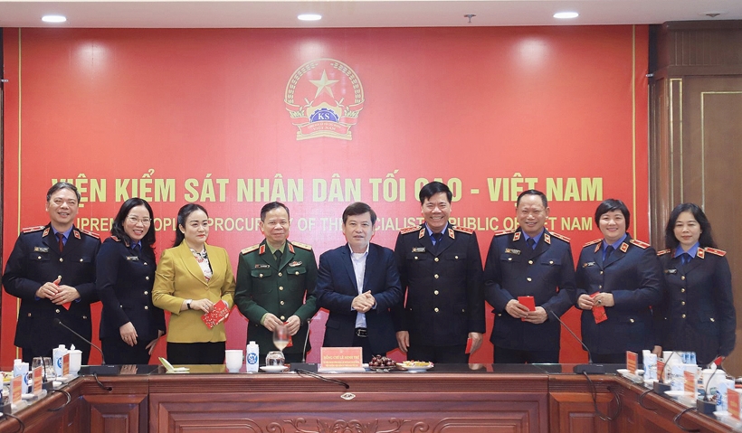Lãnh đạo VKSND tối cao gặp mặt đầu xuân Giáp Thìn 2024