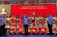 VKSND tỉnh Đắk Lắk trao quyết định bổ nhiệm Kiểm sát viên