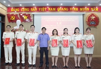 VKSND tỉnh Bình Phước trao các quyết định bổ nhiệm chức danh Kiểm sát viên