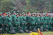 Gần 2 900 thanh niên TP Hải Phòng lên đường thực hiện nghĩa vụ quân sự