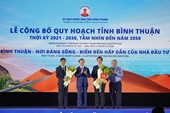 Công bố quy hoạch tỉnh Bình Thuận thời kỳ 2021 - 2030, tầm nhìn đến năm 2050
