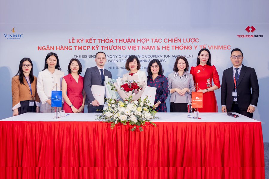 Techcombank và Vinmec hợp tác chiến lược tối ưu hóa lợi ích khách hàng