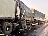 Tai nạn liên hoàn trên cao tốc tỉnh Bình Thuận khiến 1 người tử vong