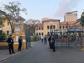An ninh được siết chặt tại phiên tòa xét xử Trương Mỹ Lan và các đồng phạm