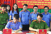 VKSND huyện Xuyên Mộc ký kết quy chế phối hợp