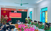 VKSND tỉnh Lai Châu trực tiếp kiểm sát tại Trại tạm giam Công an tỉnh