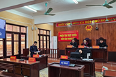 VKSND TP Lạng Sơn, huyện Văn Lãng phối hợp tổ chức phiên toà xét xử rút kinh nghiệm