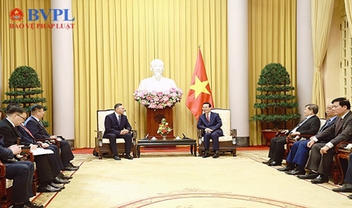 Chủ tịch nước Võ Văn Thưởng tiếp Viện trưởng Viện kiểm sát Mông Cổ