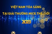 Việt Nam tỏa sáng tại Giải thưởng MICE thế giới