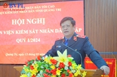 VKSND tỉnh Quảng Trị giao ban hai cấp Quý I năm 2024