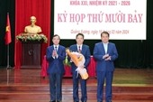 Ông Nguyễn Huy Nam được bầu giữ chức Chủ tịch UBND huyện Quảng Xương
