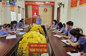 VKSND tỉnh Hà Tĩnh hoàn thành kiểm tra việc triển khai thực hiện chỉ thị công tác kiểm sát năm 2024