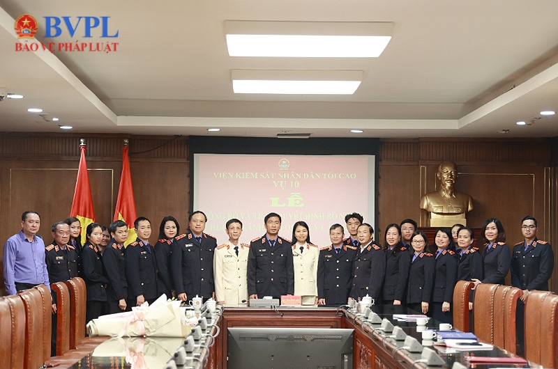 Bổ nhiệm lãnh đạo cấp phòng thuộc Vụ 10, VKSND tối cao