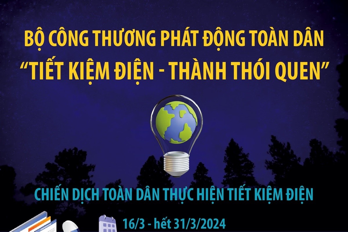 Bộ Công Thương phát động toàn dân Tiết kiệm điện - Thành thói quen