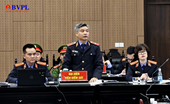 Các Kiểm sát viên trong phiên Tòa xét xử Chủ tịch Tân Hoàng Minh cùng đồng phạm