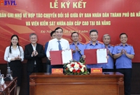 VKSND cấp cao 2 và UBND TP Đà Nẵng ký kết hợp tác chuyển đổi số
