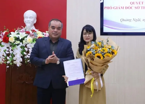 Bổ nhiệm nữ Phó Giám đốc Sở Thông tin và truyền thông Quảng Ngãi