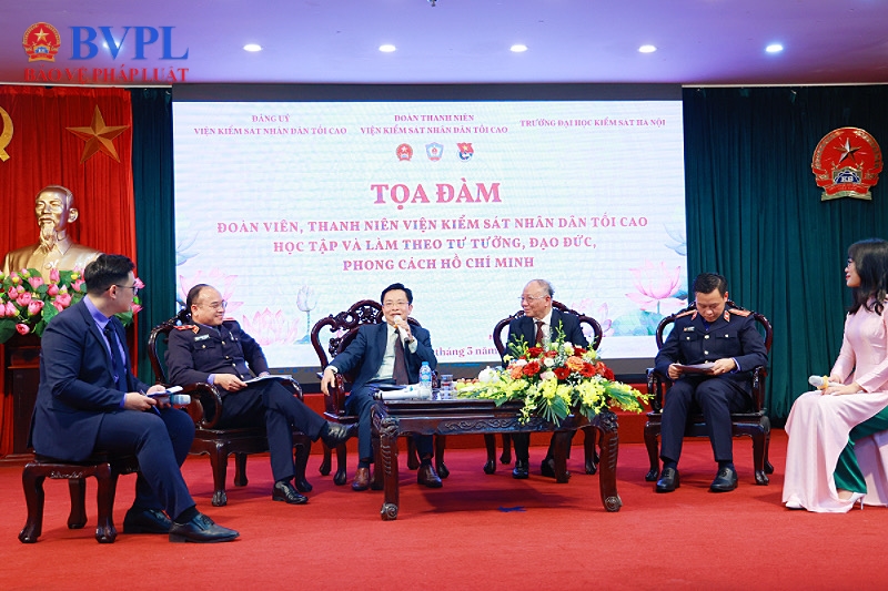 Toạ đàm đoàn viên, thanh niên VKSND tối cao học tập và làm theo Bác